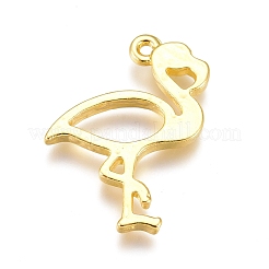 Alloy Open Back Bezel Pendants&nbsp;PALLOY-P182-21G