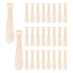 100Pcs Wooden Baseball Bat Ornaments&nbsp;WOOD-PH0003-78