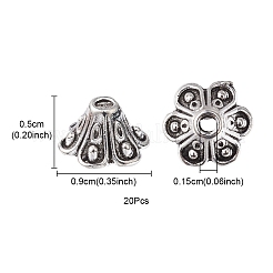 Alloy Bead Cap&nbsp;TIBE-YW0001-38AS