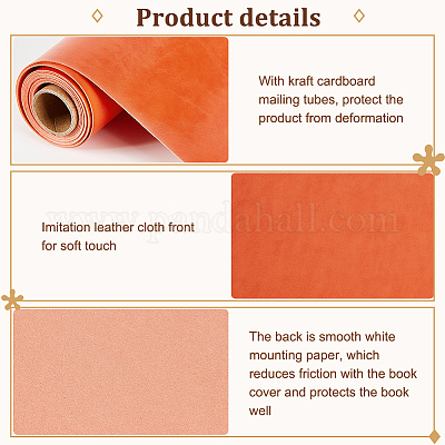 PU Imitation Leather Fabric&nbsp;DIY-OC0011-96H-1