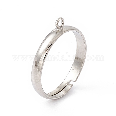 Brass Loop Ring Bases&nbsp;EC159-1