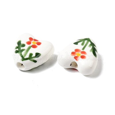 Handmade Porcelain Beads&nbsp;PORC-B007-02-1
