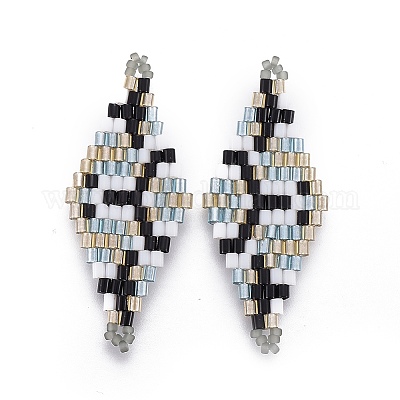 MIYUKI & TOHO Handmade Japanese Seed Beads Links&nbsp;SEED-E004-M27-1