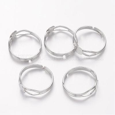 Brass Ring Components&nbsp;KK-C3044-6mm-N-NF-1