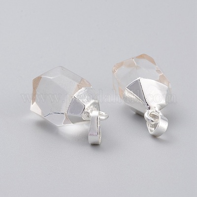 Natural Quartz Crystal Pendants&nbsp;G-G845-07S-06-1