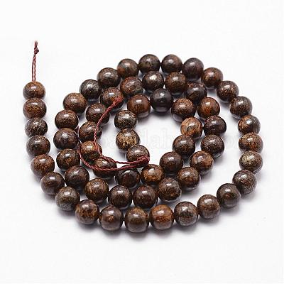 Natural Bronzite Bead Strands&nbsp;G-D840-57-4mm-1