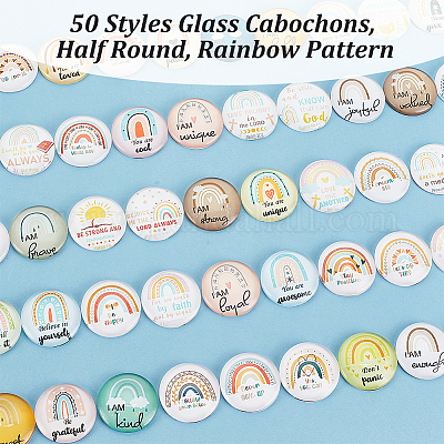 Glass Cabochons&nbsp;GGLA-PH0001-43A-1