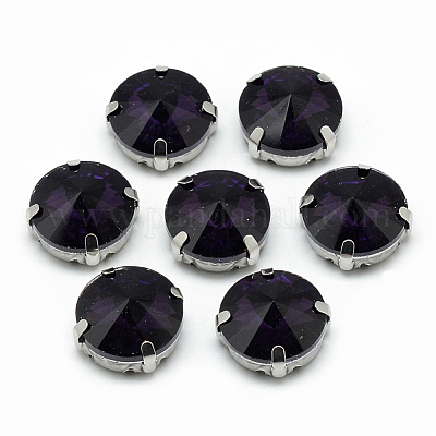 Sew on Rhinestone&nbsp;RGLA-T038-8mm-17-1