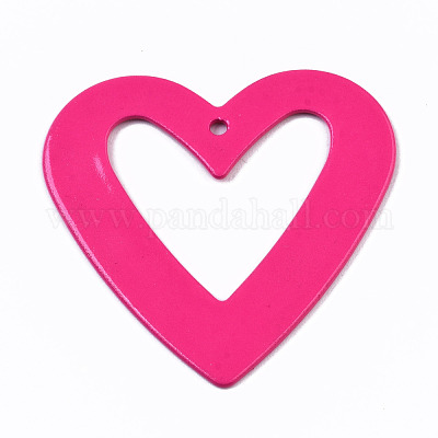 Spray Painted Iron Pendants&nbsp;IFIN-T011-33A-1