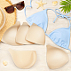 Polyester Bra Pads Inserts&nbsp;DIY-WH0816-072B-02-4
