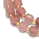 Natural Strawberry Quartz Beads Strand&nbsp;G-I376-D09-01-3