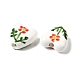 Handmade Porcelain Beads&nbsp;PORC-B007-02-3