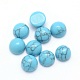 Synthetic Turquoise Cabochons&nbsp;G-P393-R13-6mm-1
