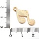 Alloy Enamel Pendants&nbsp;PALLOY-E582-08KCG-04-3
