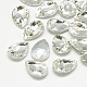 Pointed Back Glass Rhinestone Cabochons&nbsp;RGLA-T081-6x8mm-2