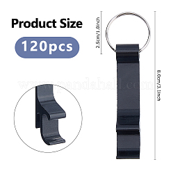 120Pcs Aluminum Alloy Bottle Opener&nbsp;AJEW-DC0003-84