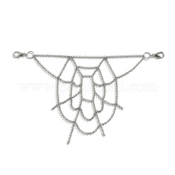 Gothic Style Alloy Spider Web Pants Chains for Women Men&nbsp;FS-WGF5DC8-01