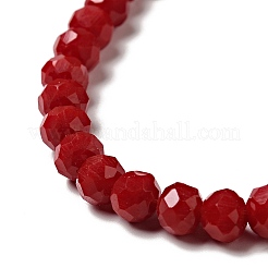 Imitation Jade Glass Bead Strands&nbsp;X-GLAA-F001-6x4mm-29