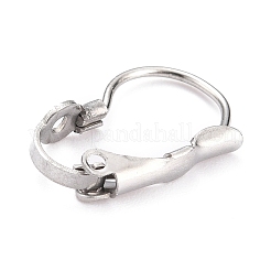 Tarnish Resistant 304 Stainless Steel Leverback Earring Findings&nbsp;LS-STAS-B003-05P