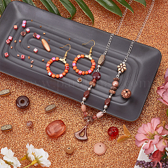 100G 5 Styles Acrylic Beads&nbsp;OACR-SC0001-72B