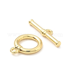 Brass Toggle Clasps&nbsp;KK-G416-27G