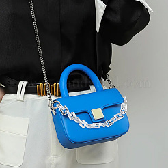 2Pcs 2 Styles CCB Plastic Rectangle Link Purse Chains&nbsp;FIND-HS0002-14P
