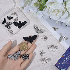 20Pcs 10 Styles Tibetan Style Alloy Pendants&nbsp;FIND-SC0021-44