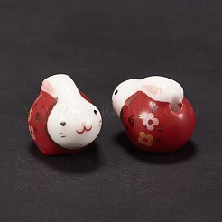 Handmade Porcelain Beads&nbsp;PORC-D018-02B