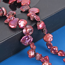 Natural Keshi Pearl Beads Strands&nbsp;PEAR-S021-030