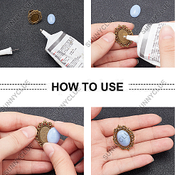 18Pcs DIY Natural Gemstone Finger Ring Making Kits&nbsp;DIY-SC0015-34