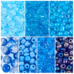 7 Styles Glass Seed Beads&nbsp;SEED-TA0001-41B