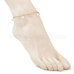 304 Stainless Steel Link Chain Anklets&nbsp;AJEW-AN00699-02