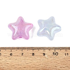 UV Plating Transparent Acrylic Beads&nbsp;OACR-N162-06