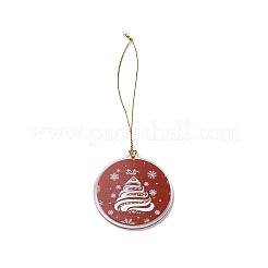 Christmas Theme Acrylic Pendant Decoration&nbsp;LS-HJEW-G021-01B