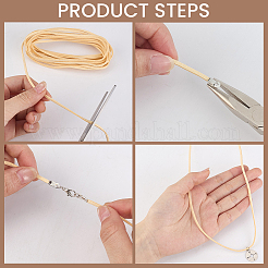 1Set DIY Velvet Cord Bracelets Making Kits&nbsp;DIY-CL0001-87
