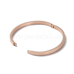 3Pcs 3 Color 304 Stainless Steel Plain Bangles Set&nbsp;BJEW-F464-05