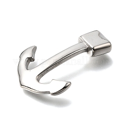 304 Stainless Steel Anchor Hook Clasps&nbsp;STAS-F356-11P-01