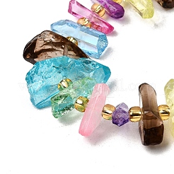 Natural Quartz Crystal Beads Strands&nbsp;G-F800-E09