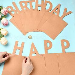 Paper Glitter Happy Birthday Photo Hanging Banner&nbsp;DIY-FZC0002-04B