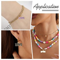 80Pcs 2 Styles Alloy Enamel Pendants&nbsp;ENAM-CJ0007-61