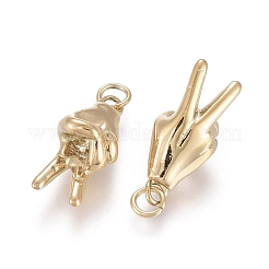 Ion Plating(IP) 304 Stainless Steel ASL Charms&nbsp;STAS-I164-023G