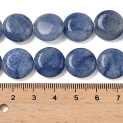 Natural Blue Aventurine Beads Strands&nbsp;G-L648-B24-15mm-02
