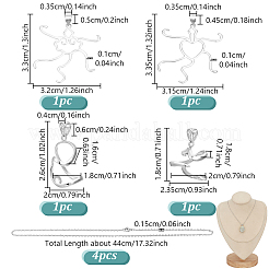 DIY Necklace Making Kits&nbsp;DIY-NB0013-83