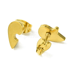 Thanksgiving Day Theme 304 Stainless Steel Stud Earrings&nbsp;LS-EJEW-B041-01G-03