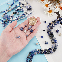 4 Strands 4 Styles Natural Sodalite Beads Strand&nbsp;G-OC0005-08