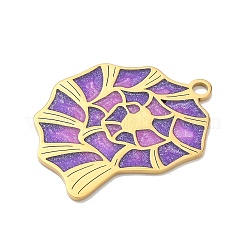 Ocean Theme 304 Stainless Steel Enamel Pendants&nbsp;LS-STAS-G373-01B-02