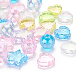 630Pcs 15 Style Eco-Friendly Transparent Acrylic Beads&nbsp;TACR-YW0001-35