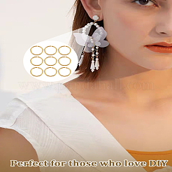 160Pcs Brass Open Jump Rings&nbsp;KK-LP0004-65