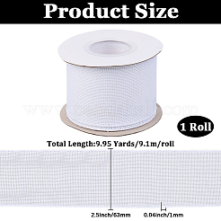 9.1M Burlap Lace Rolls&nbsp;OCOR-WH20048-01O