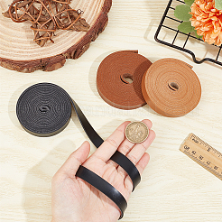 3 Rolls 3 Colors PU Imitation Leather Cord&nbsp;LC-GF0001-07